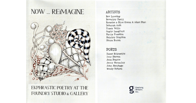 NOW … REiMAGINE, Ekphrastic Poetry At The Foundry Studio &&nbsp;Gallery