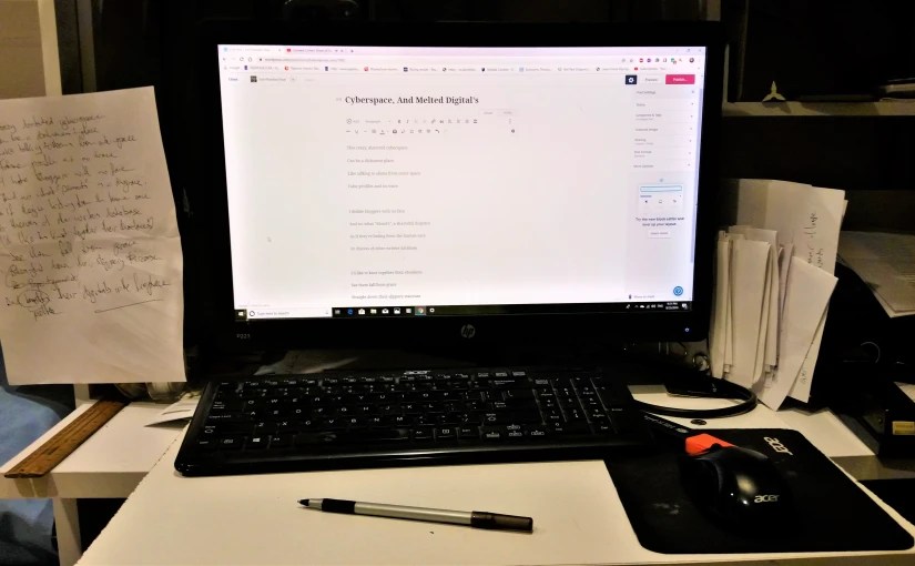 Cyberspace and Melted Digitals (revised&nbsp;#2)