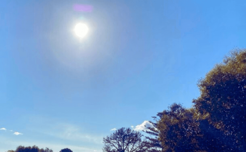 The Sun is Warmer (a&nbsp;Haiku)