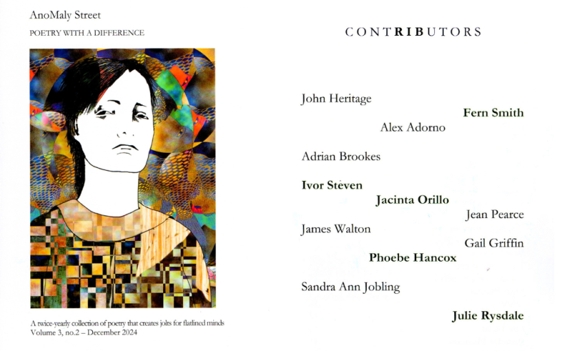 “The Road West”, Published in Geelong Writers Inc. AnoMaly Street,&nbsp;Chapbook