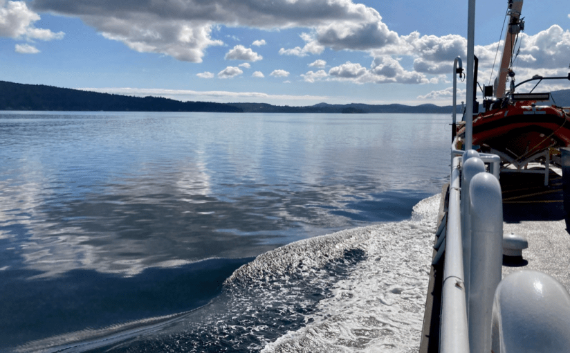 The Ferry Back to Brentwood Bay and North&nbsp;Saanich